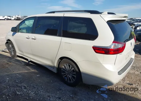 2018 Toyota Sienna Xle Premium 8 Passenger из США, поврежденный, VIN 5TDYZ3DC7JS923119